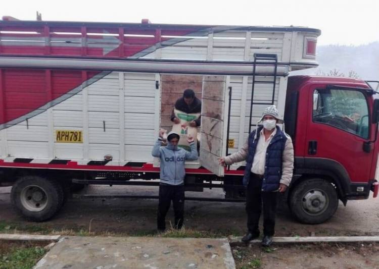 Hidroeléctrica Cañón del Pato brinda alimentos a centros poblados y puesto de salud ante emergencia sanitaria