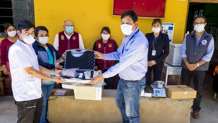 Pan American Silver realizó donativos de equipos médicos a establecimientos de salud de la provincia de Cajabamba