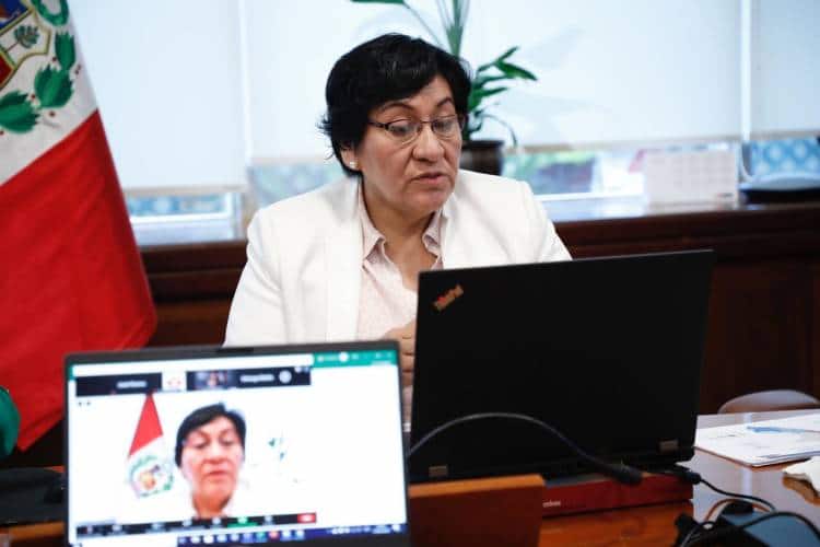 Ministra Susana Vilca