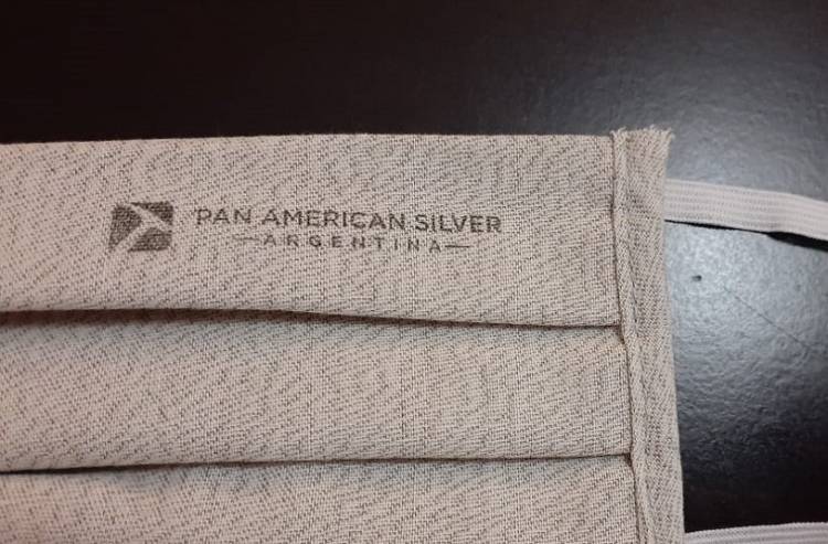 Pan American Silver - mascarilla