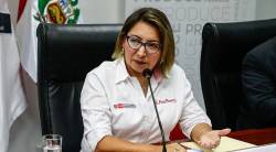 Rocío Barrios, ministra de la Producción