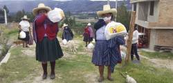 Yanacocha entregó más de 11,700 canastas con alimentos básicos