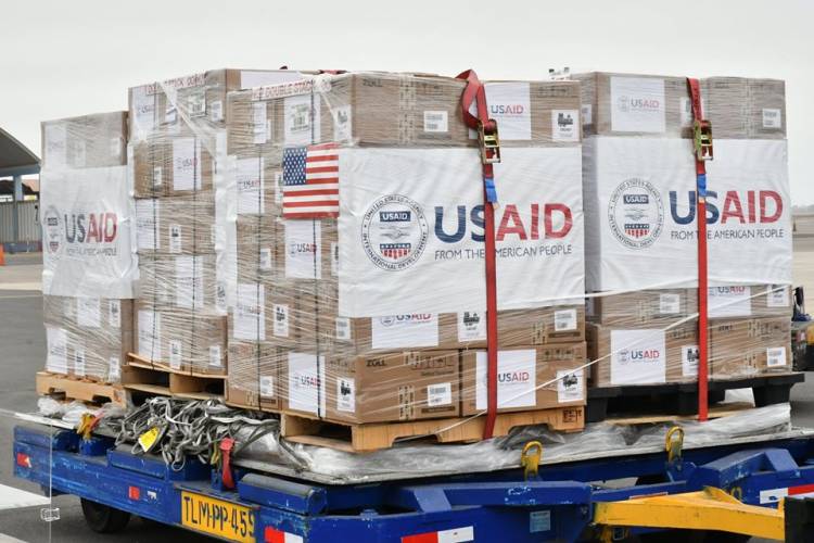 Estados Unidos dona 250 ventiladores al Perú