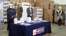 Tinnitus Perú donación protectores faciales