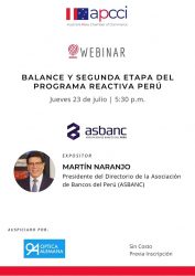 Balance y Segunda Etapa del Programa Reactiva Perú