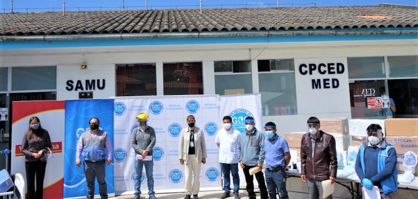 Contratistas de Yanacocha donan 34 equipos de ventilación no invasiva a DIRESA Cajamarca
