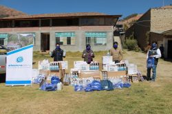 ELECTROPERU entrega equipos médicos para puestos de salud en Huancavelica
