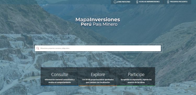 EITI: Plataforma “MapaInversiones Perú País Minero”, favorece la transparencia y buena gobernanza del sector minero (Exclusivo)