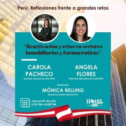 Reactivación y retos en sectores Inmobiliarios y Farmacéuticos