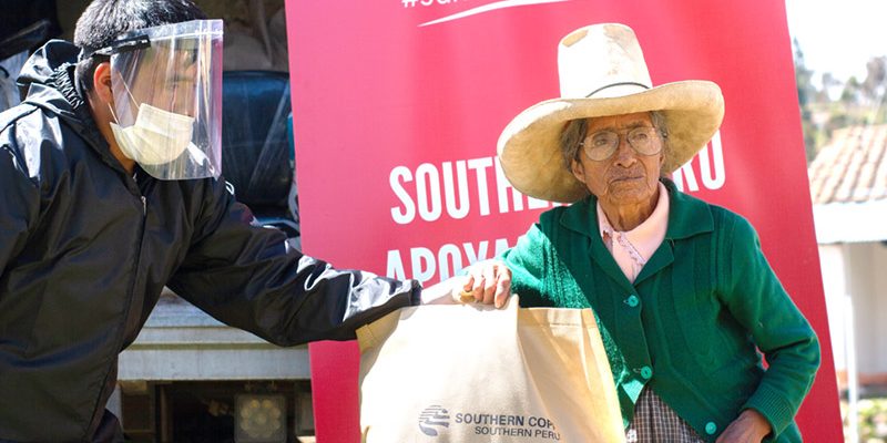 Southern Peru dona equipos médicos y materiales de prevención contra el Covid-19 a comunidades de Michiquillay y La Encañada