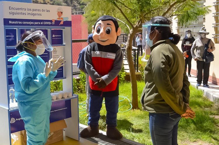 Anglo American Quellaveco participa en la campaña de salud “La vacuna eres tú” en Torata