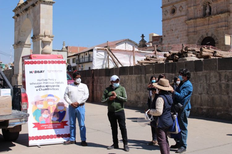 Hudbay Perú y Wheaton Precious Metals International dotan de 7,700 pruebas rápidas a la red de salud de Chumbivilcas