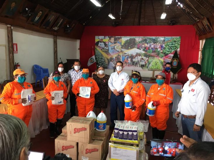 PETROPERÚ se une a campaña de limpieza pública en Iquitos