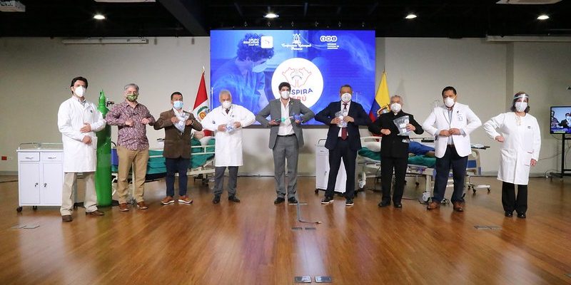 Respira Perú dona 2,000 ventiladores mecánicos para ayudar a pacientes con COVID-19