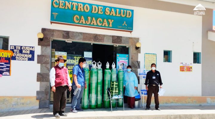 Antamina realiza entrega de balones de oxígeno a las Micro Redes de Salud del Valle Fortaleza y Chiquián