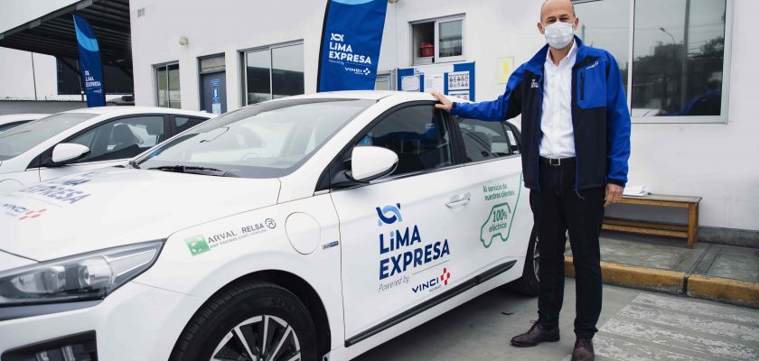 LIMA EXPRESA adquiere flota de vehículos 100% eléctricos al servicio de la vía expresa Línea Amarilla y Vía de Evitamiento