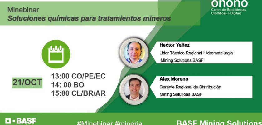BASF - Minebinar sobre Soluciones Químicas para Tratamientos Mineros