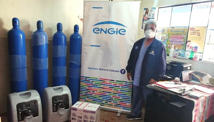 ENGIE entrega equipos para la producción de oxígeno