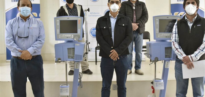 Gold Fields entrega ventiladores mecánicos a la Dirección Regional de Salud Cajamarca