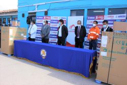 Las Bambas entrega balones de oxígeno, ventiladores, pruebas Covid-19 y otros implementos a la DIRESA Cusco
