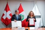 Perú y Suiza firman acuerdo para reducir efectos del cambio climático