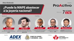 Mesa Redonda: ¿Puede la MAPE abastecer a la joyería nacional?