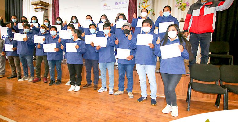 Antapaccay capacitó a 30 jóvenes de Espinar en seguridad industrial