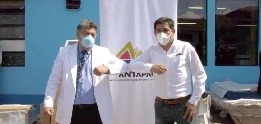 Antapaccay entrega a DIRESA Cusco tercer lote de equipos biomédicos