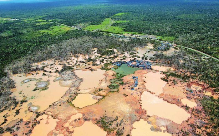 minería ilegal en la Reserva de Tambopata