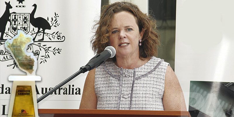 Diana Nelson, embajadora de Australia en Perú