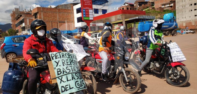 Cusco: distribuidores denuncian que envasadoras y Pluspetrol y Repsol elevan el costo del GLP