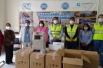 Empresas contratistas y Pan American Silver Shahuindo suman esfuerzos con la entrega de 10 concentradores de oxígeno para combatir al Covid-19 en Cajabamba, región Cajamarca