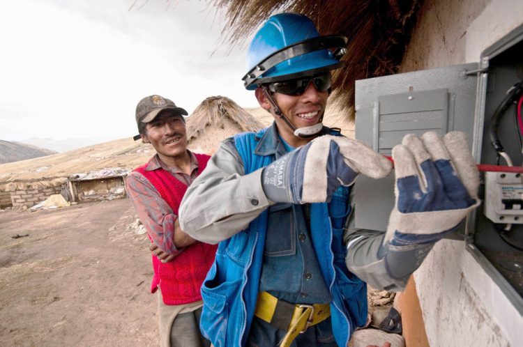 electricidad en zonas rurales