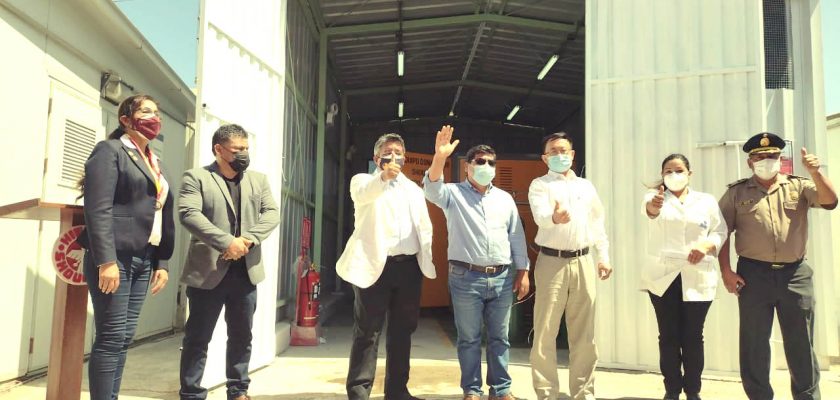 Shougang Hierro Perú dona primera planta de oxígeno en beneficio de Marcona