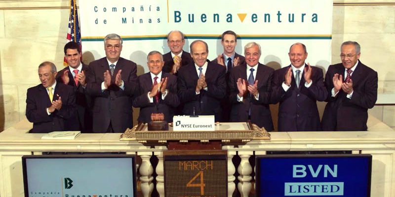 Buenaventura cumple 25 años de listar en la Bolsa de Nueva York