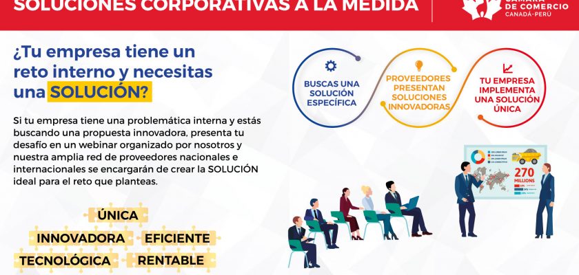 La Cámara de Comercio Canadá Perú - CCCP presenta Soluciones Corporativas a la Medida
