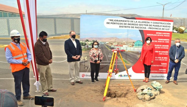 Southern Perú mejoramiento de la infraestructura vial y ornato público en Ilo