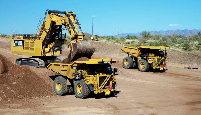 transporte autónomo de Caterpillar