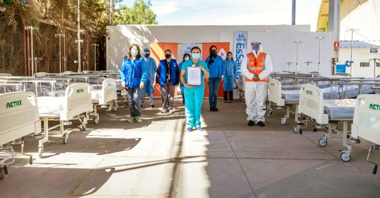 Cerro Verde dona equipos clínicos al Centro de Aislamiento y Atención Temporal de Cerro Juli