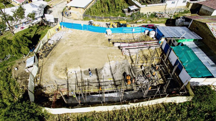 Pan American Silver inicia la construcción de I.E.I. N° 043 en Cachachi, provincia de Cajabamba, región Cajamarca