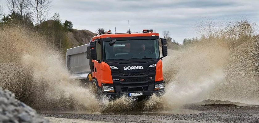 camión minero Scania