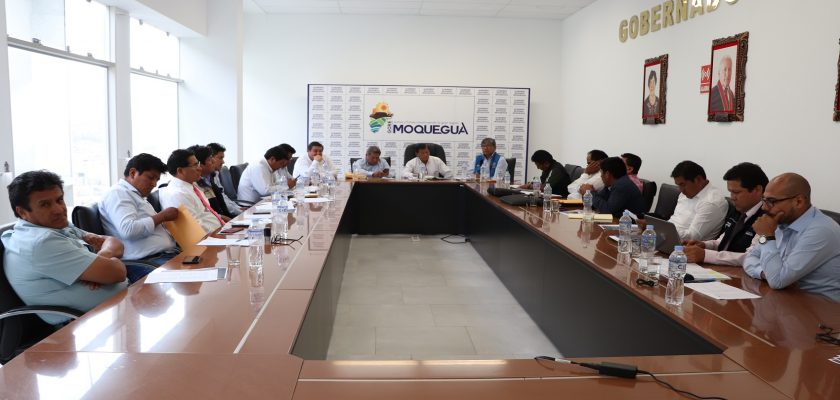 Mesa de Diálogo en Moquegua