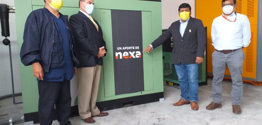Nexa Resources entrega planta de oxígeno para Hospital San José de Chincha