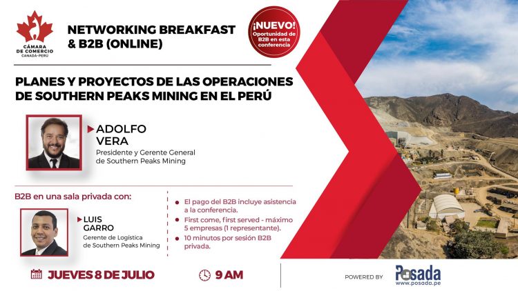 Planes y proyectos de las operaciones de Southern Peaks Mining en el Perú