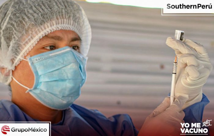 Southern Perú y DIRESA Tacna implementaron puntos de vacunación Covid-19