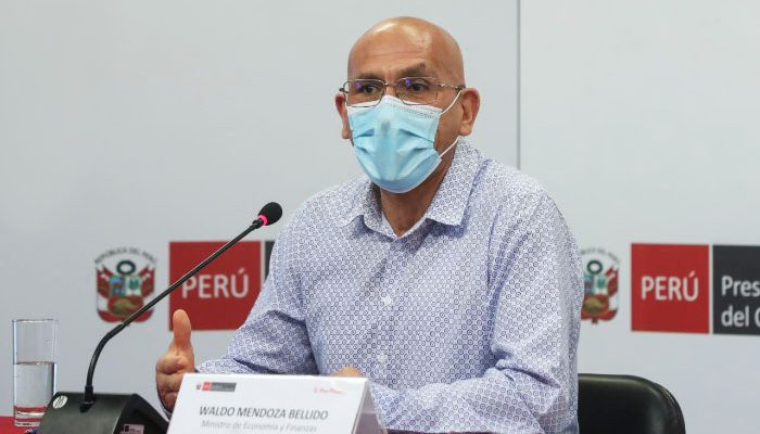 Waldo Mendoza, ministro de Economía y Finanzas