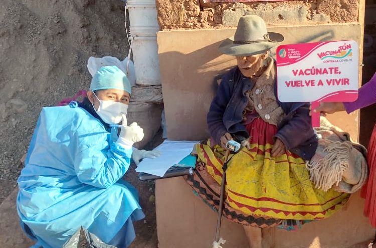 MMG Las Bambas apoyo logístico para vacunas Covid-19