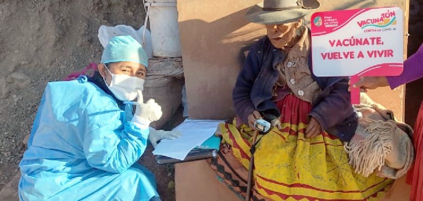 MMG Las Bambas apoyo logístico para vacunas Covid-19