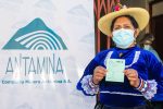 Proceso de vacunación con el apoyo de Antamina