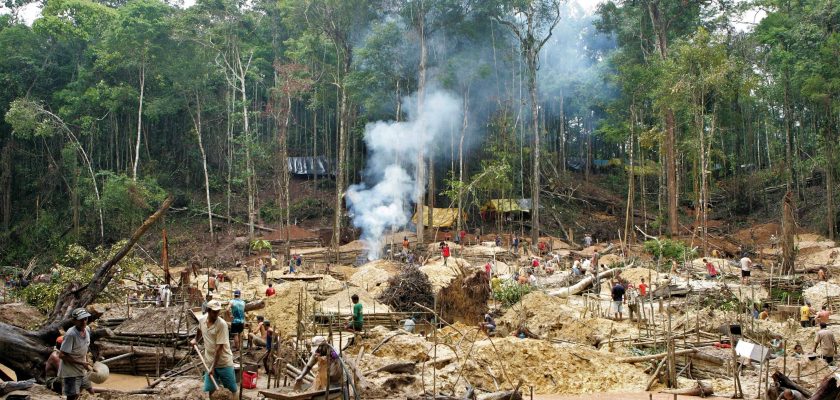 minería ilegal en Brasil